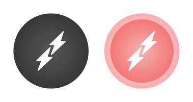 bliksem vector pictogram