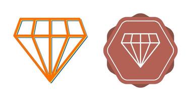 diamant vector pictogram