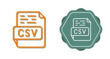 csv vector icoon