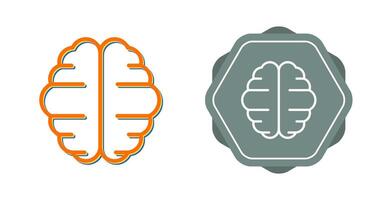 hersenen vector pictogram