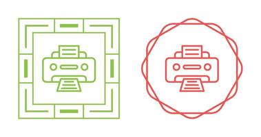 printer vector pictogram