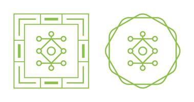 netwerk analyse vector icoon