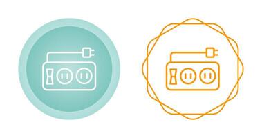 stekkerdoos vector pictogram