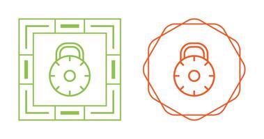 hangslot vector pictogram