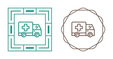 ambulance vector pictogram