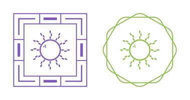 zon vector pictogram