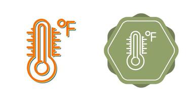 thermometer vector pictogram