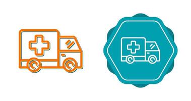 ambulance vector pictogram