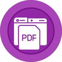 pdf vector icoon