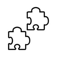 puzzel vector pictogram