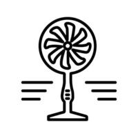 ventilator vector pictogram