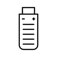 batterij vector pictogram