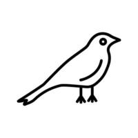 vogel vector pictogram