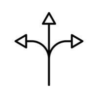 pijlen vector pictogram