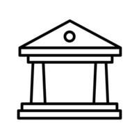 bank vector pictogram