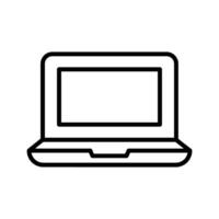 4 - laptop .eps vector