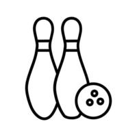 bowling vector icoon