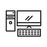 computer vector pictogram