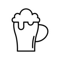 bier mok vector pictogram