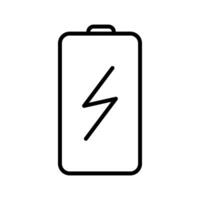 batterij vector pictogram