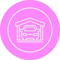 garage vector icoon