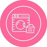 wasmachine vector pictogram