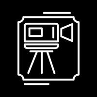 camcorder vector pictogram