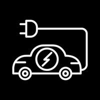 elektrische auto vector icon