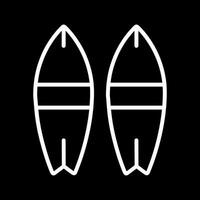 surfplank vector pictogram