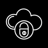 veilige cloud vector icon