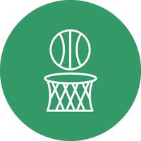 basketbal vector pictogram