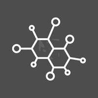 molecuul vector pictogram