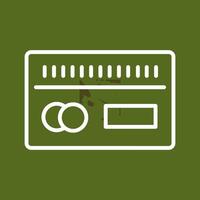 creditcard vector pictogram