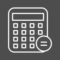 bedrijf rekenmachine vector icoon