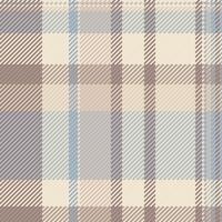 cheques achtergrond naadloos plaid, hoofdkussen controleren patroon textuur. kleding textiel Schotse ruit kleding stof vector in pastel en licht kleuren.