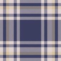 plaid controleren patroon. naadloos kleding stof textuur. Schotse ruit textiel afdrukken. vector