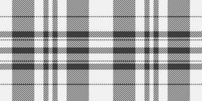 meetkundig plaid Schotse ruit kleding stof, deco patroon vector achtergrond. andere naadloos structuur controleren textiel in wit en grijs kleuren.