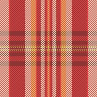 plaid achtergrond naadloos van structuur controleren textiel met een kleding stof Schotse ruit vector patroon.