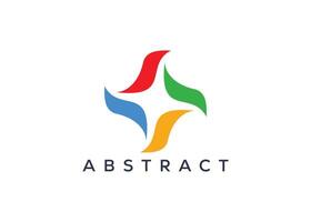 creatief en minimaal abstract Mark logo vector sjabloon. abstract modern logo