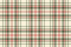 plaid naadloos textiel van structuur patroon achtergrond met een kleding stof controleren Schotse ruit vector. vector