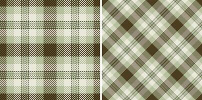 textiel structuur plaid van vector controleren kleding stof met een naadloos Schotse ruit patroon achtergrond. reeks in natuur kleuren voor boek Hoes ontwerp ideeën.