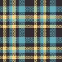 plaid vector structuur van naadloos achtergrond controleren met een textiel Schotse ruit kleding stof patroon.