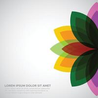 transparant blad abstract achtergrond ontwerp illustratie vector