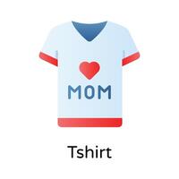 een moeders dag speciaal t overhemd vector ontwerp, liefde mam overhemd