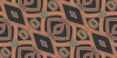 Afrikaanse ikat paisley borduurwerk. meetkundig etnisch oosters naadloos patroon traditioneel achtergrond. aztec stijl abstract vector illustratie. ontwerp voor textuur, kleding stof, kleding, inpakken, tapijt.