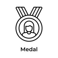 moeders dag medaille vector ontwerp geïsoleerd Aan wit achtergrond
