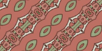 barok patroon naadloos inheems Amerikaans, motief borduurwerk, ikat borduurwerk vector ontwerp voor afdrukken Egyptische patroon Tibetaans mandala bandana