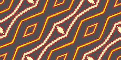 stropdas kleurstof patroon naadloos Australisch aboriginal patroon motief borduurwerk, ikat borduurwerk vector ontwerp voor afdrukken Scandinavisch patroon Saree etnisch geboorte zigeuner patroon