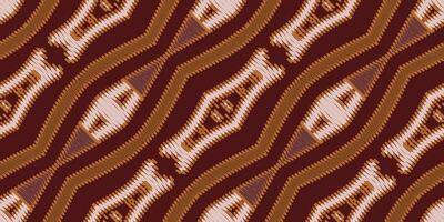 stropdas kleurstof patroon naadloos bandana afdrukken zijde motief borduurwerk, ikat borduurwerk vector ontwerp voor afdrukken Scandinavisch patroon Saree etnisch geboorte zigeuner patroon