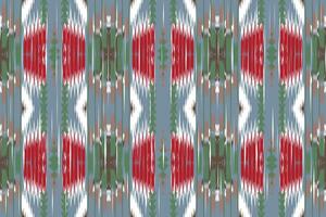 etnisch ikat tropisch traditioneel patroon volk antiek achtergrond. kunst grafisch afdrukken ontwerp voor tapijt kleding stof structuur textiel behang achtergrond backdrop tapijt. vector